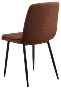 Теракотен трапезен стол Becca – Actona