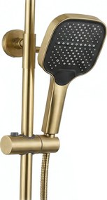 Комплект за душ Rea Arlo Brush Gold