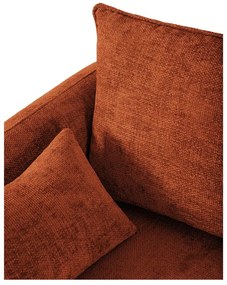 Оранжев ъглов диван (ляв ъгъл) Matera - Cosmopolitan Design