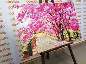 Картина на платно – Хималайски череши