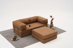 Ъглов диван Comfort Mini, цвят Кафяв