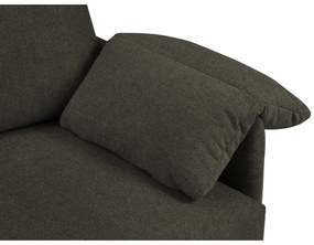 Черен и сив диван Zoe - Interieurs 86