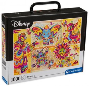 Clementoni - Пъзел PZL 1000 BRIEF CASE DISNEY CLASSIC 39677 1000 ч.