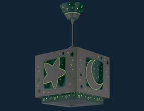 Покривна лампа Ango Moon-Green