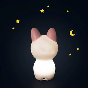 Светлорозова детска лампа ø 8,5 cm Cat - Moulin Roty