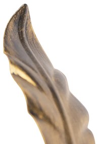 Арт Деко стенна лампа антично злато - Linden