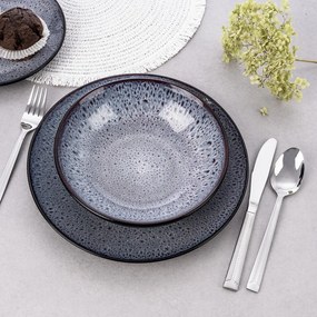 Прибори за хранене от неръждаема стомана в сребрист цвят 24 бр. Bright – Orion