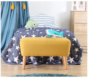 Жълт детски пуф Moouv – Artie