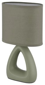 Globo 21731BG - Настолна лампа TRIANGLE 1xE14/40W/230V зелен