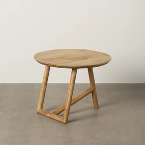 Кръгла масичка за кафе от масивно манго в естествен цвят ø 60 cm Mao – Ixia