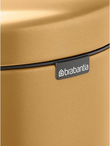 Стоманено кошче за боклук с педал в златист цвят 30 l NewIcon – Brabantia