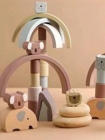 Детски комплект с блокчета Joyland Animal Blocks