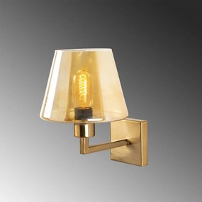 Стенна лампа в златист цвят Профил - Opviq lights