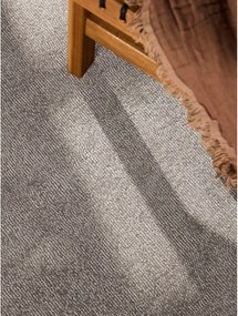 Сив ръчно изработен кръгъл килим със смес от вълна ø 160 cm Kari Organic – Villeroy&amp;Boch