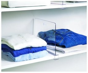 Прозрачен разделител за рафтове iDesign The Home Edit, дължина 30,9 cm - iDesign/The Home Edit