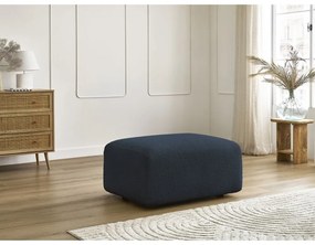 Тъмносиня табуретка от букле Tina – Bobochic Paris