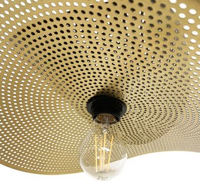 Плафон APP1471-1CP black/gold