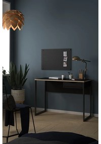 Черна работна маса , 130 x 48 cm Function Plus - Tvilum