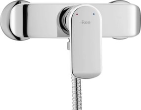 Смесител за душ REA Bloom бял хром