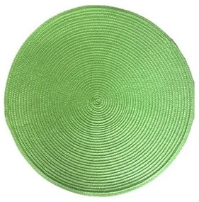 Horecano - Подложка за хранене кръгла ф38см PVC светло зелена (9968-1)
