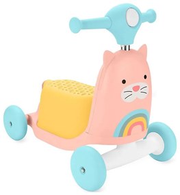 Skip Hop - Колело за бутане 3в1 ZOO котка 3xAAA