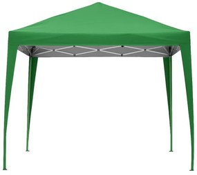 Градински павилион 3х3 м с автоматично разгъващ се покрив Бял