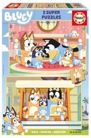 Пъзел, Educa, Bluey, 2 х 16 части