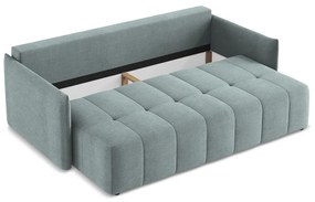 Син разтегателен диван с място за съхранение 225 cm Moku – Makamii