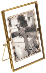 Метална стояща рамка в златисто 10x15 cm – Rex London