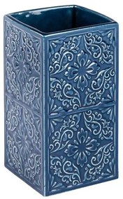 Тъмносин керамичен комплект аксесоари за баня Cordoba – Wenko