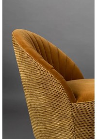 Фотьойл от кафяво кадифе Madison - Dutchbone