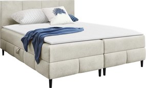 Тапицирано легло Box Best II-Кремаво-120 x 200