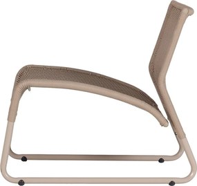 Бежов градински стол от изкуствен ратан West – WOOOD