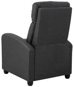 Антрацитно релаксиращо кресло Siom – Actona