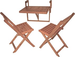 Висяща балконска маса 64x65 cm Berkeley – Garden Pleasure