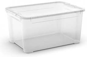 Пластмасова кутия за съхранение с капак T box - Curver