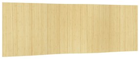 377007 vidaXL Преграда за стая, светъл натурален, 165x600 см, бамбук