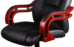 Черен масажен стол на колела с дистанционно управление BSL004M