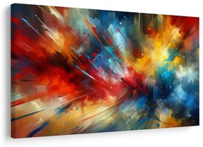 Картина на платно – Експлозия от цветна енергия
