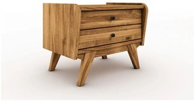 Нощно шкафче от дъбова дървесина Retro 1 - The Beds