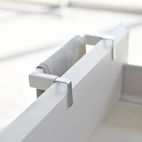 Бял висящ държач за кухненска кърпа Tower – YAMAZAKI