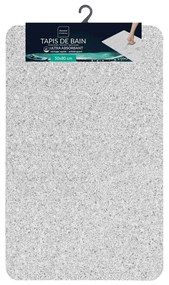 Сив килим за баня 50x80 cm Granite – douceur d'intérieur
