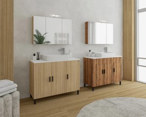 Комплект за баня Drop Roma 100 II-Кафяв