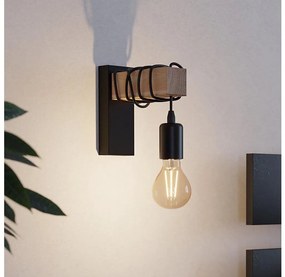 Eglo 43514 - Настенно осветително тяло TOWNSHEND 1xE27/10W/230V