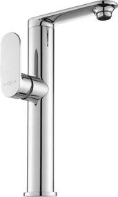 Mexen Milo висока смесителна батерия за мивка със странична дръжка, хром - 71315-00