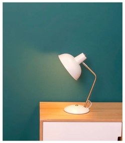 Бяла настолна лампа Hood - Leitmotiv