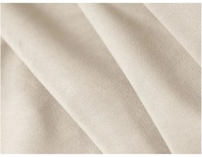 Бежово тапицирано двойно легло с място за съхранение 200x200 cm Kelp - Micadoni Home