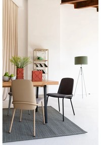 Тъмносиви трапезни столове в комплект от 2 броя Clip - Zuiver