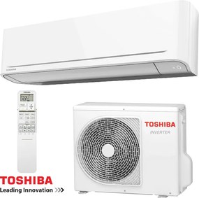 Инверторен климатик Toshiba Yukai+ RAS-B24S4KVG-E + RAS-24E2AVG-E, 24000 BTU, 45 м2, Wi-Fi, R-32, Бял