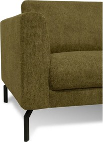 Ъглов диван в цвят горчица (десен ъгъл) Gomero – Scandic